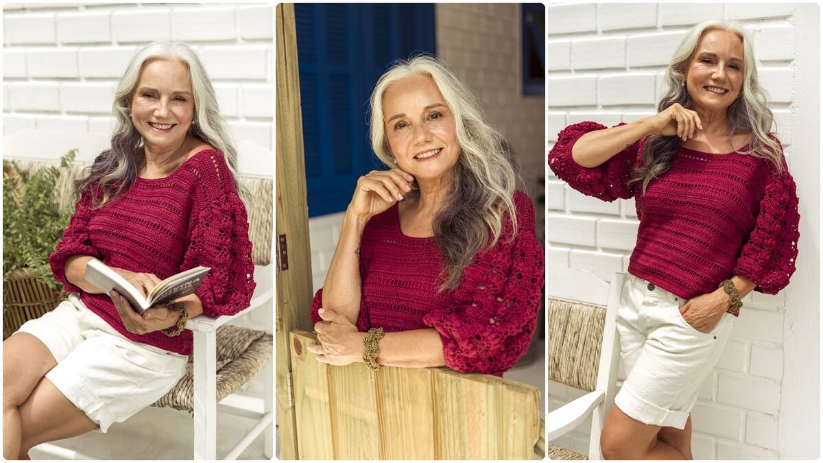 Blusa de Crochê Off-White: Aprenda a Fazer uma Peça Linda!