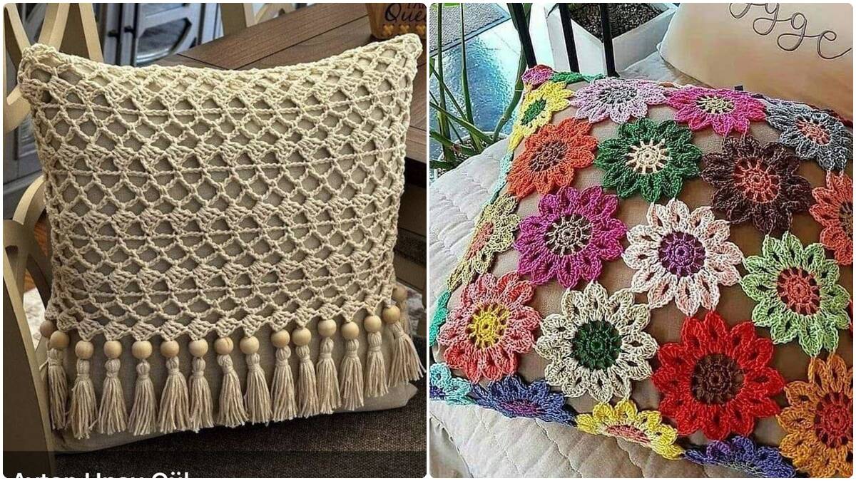 15 Almofadas de Crochê Lindas para a Sua Decoração!