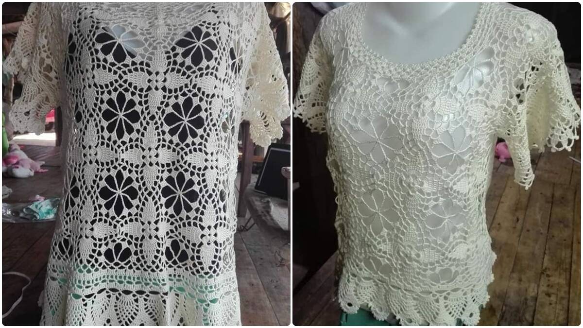 Blusas de Crochê com Gráficos que Encantam para Usar no Dia a Dia!