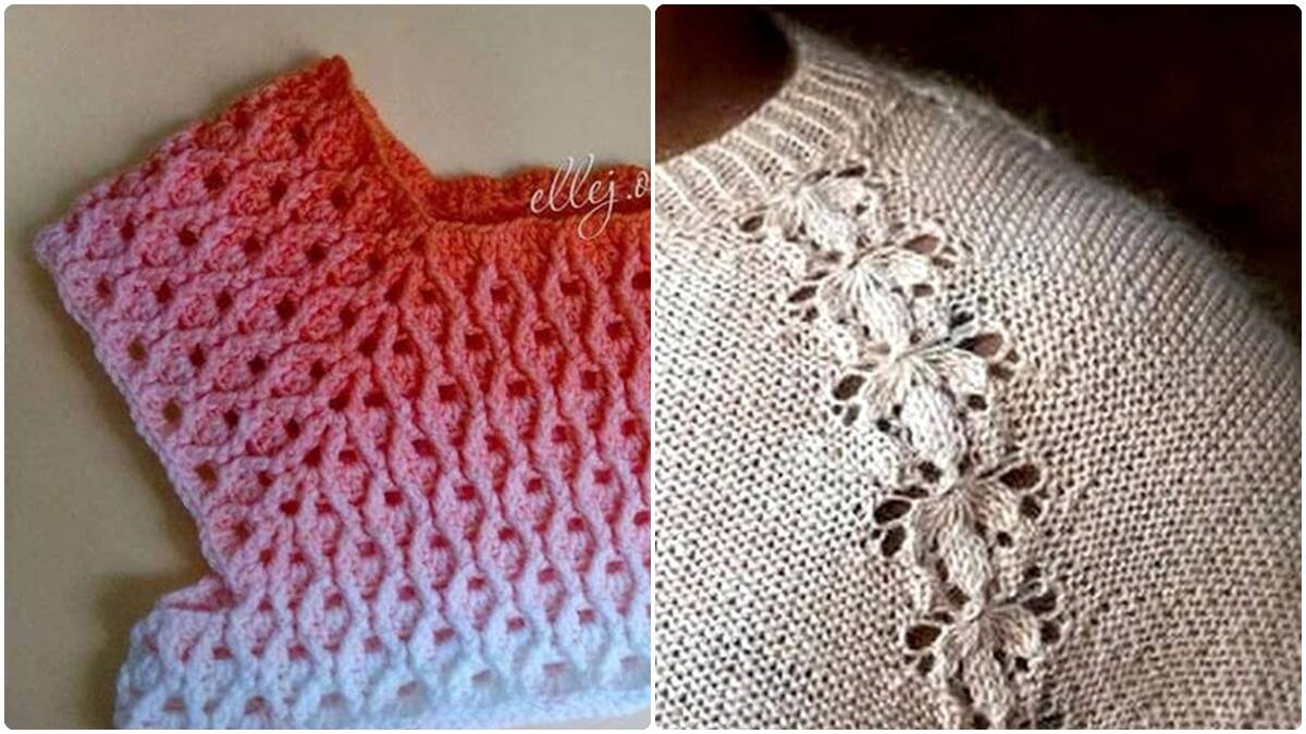 Blusas de Crochê Topdown: Modelos Lindos com Gráficos para Copiar!