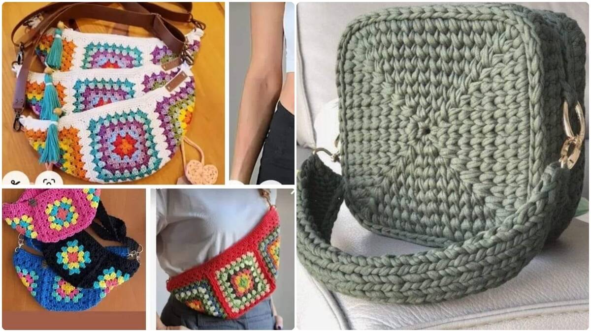 Bolsinhas de Crochê: Acessórios Fofos e Elegantes para o Dia a Dia!