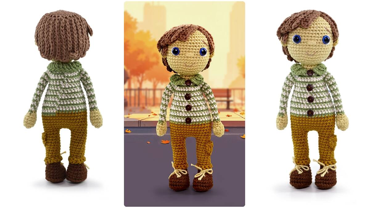 Amigurumi do Boneco Cadu: Aprenda A Fazer O Seu!