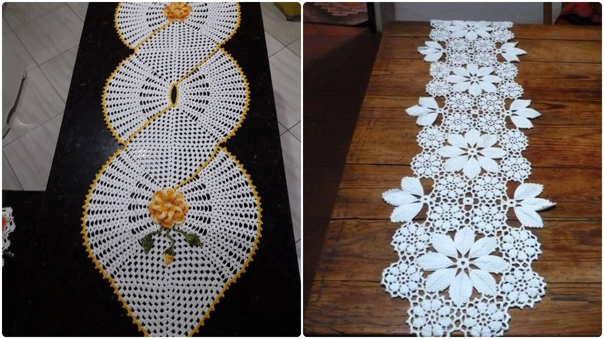 Crochê de Luxo: Caminhos de Mesa Sofisticados para Encantar na Decoração