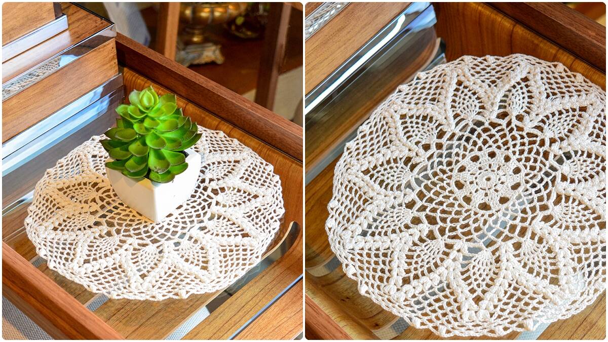 Centro de Mesa em Crochê Off-White: Guia Completo!