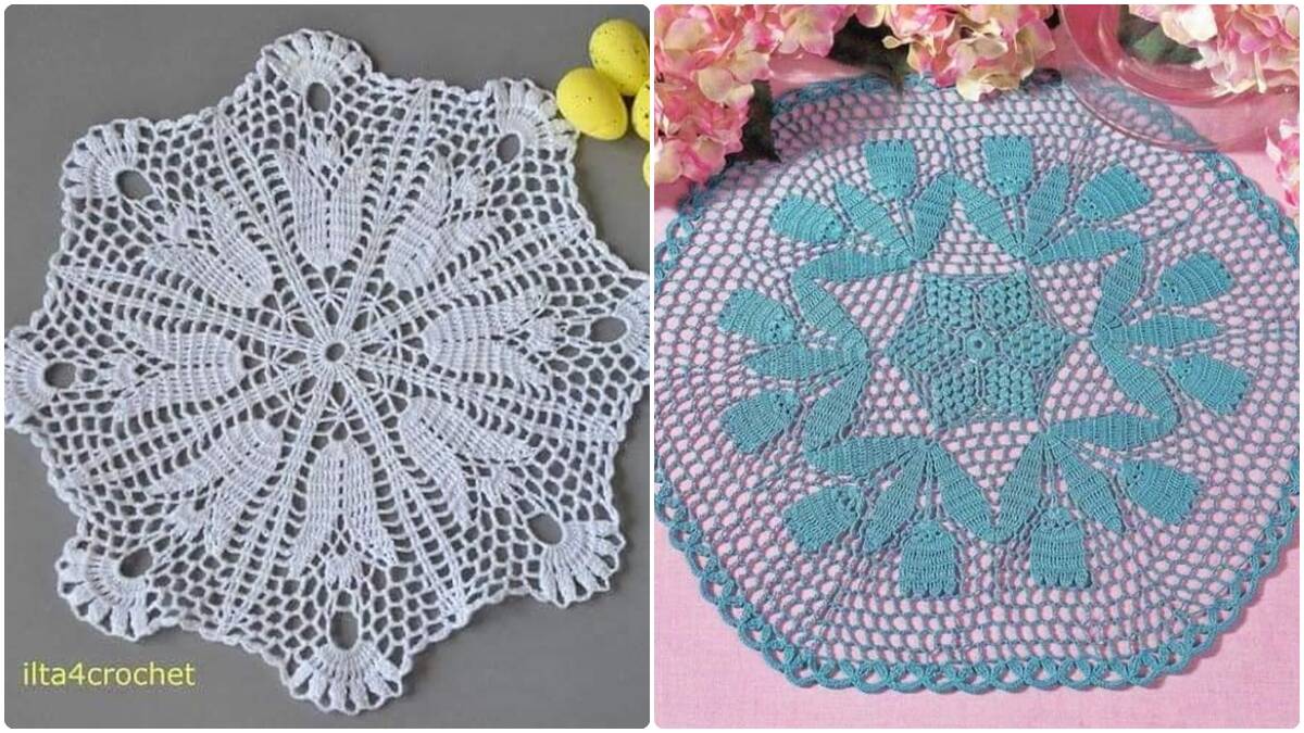Centros de Mesa em Crochê com Gráficos: Guia Completo!