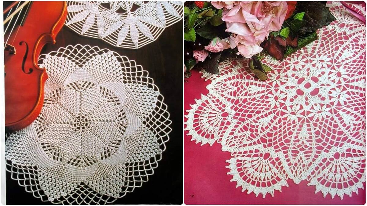 Peças Sofisticadas e Elegantes: Descubra Centros de Mesa em Crochê!