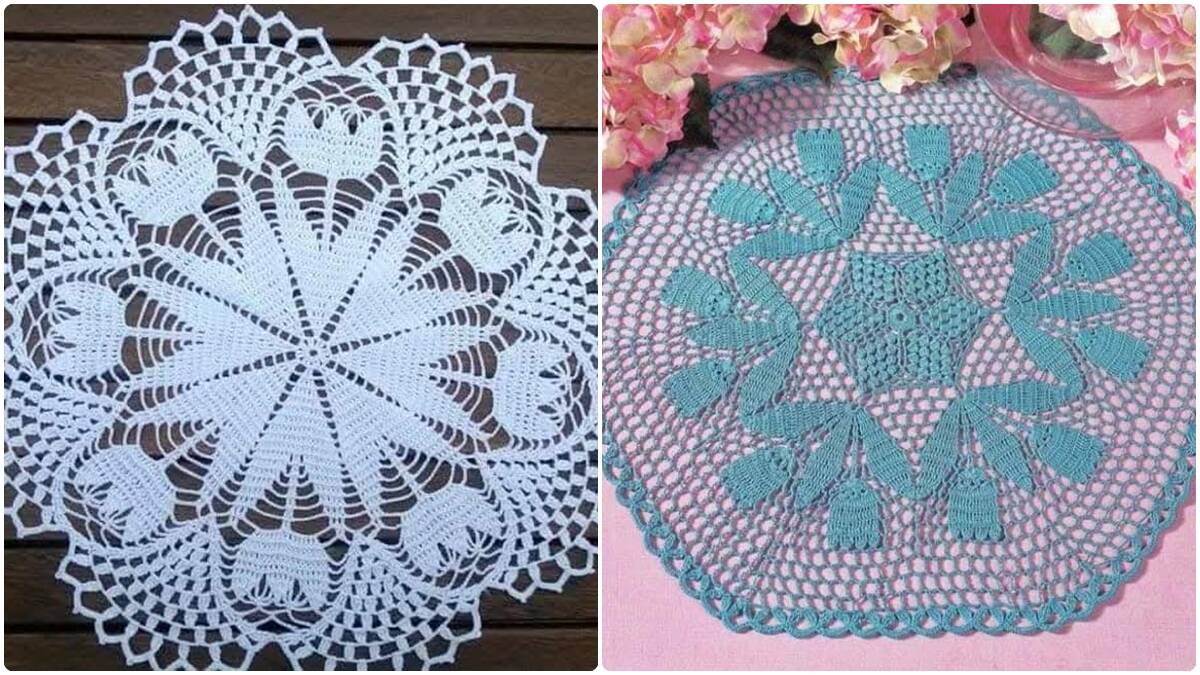 Aprenda a Criar 15 Centros de Mesa em Crochê: Peças Lindas e Criativas!