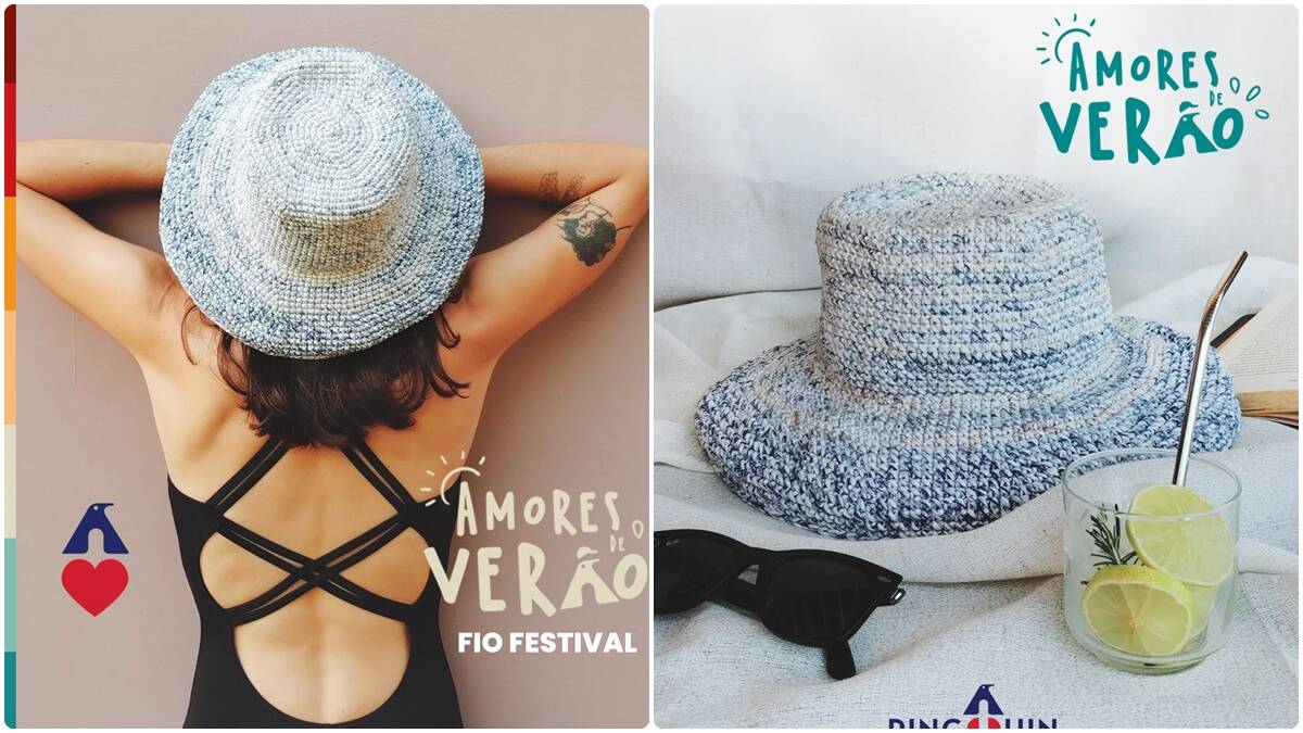 Chapéu de Crochê Festival: Guia Com Vídeo Aula!