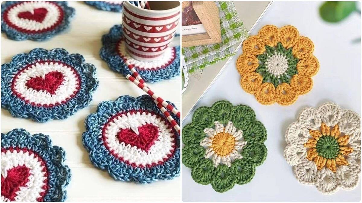 15 Porta Copos de Crochê Lindíssimos: Modelos Lindos para Decoração!