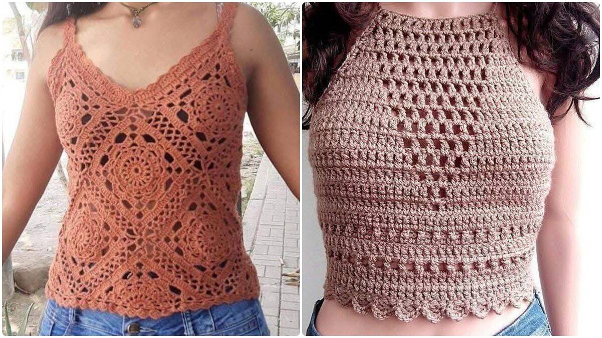 Regatas de Crochê para se Encantar: O Artesanal que Veste com Charme