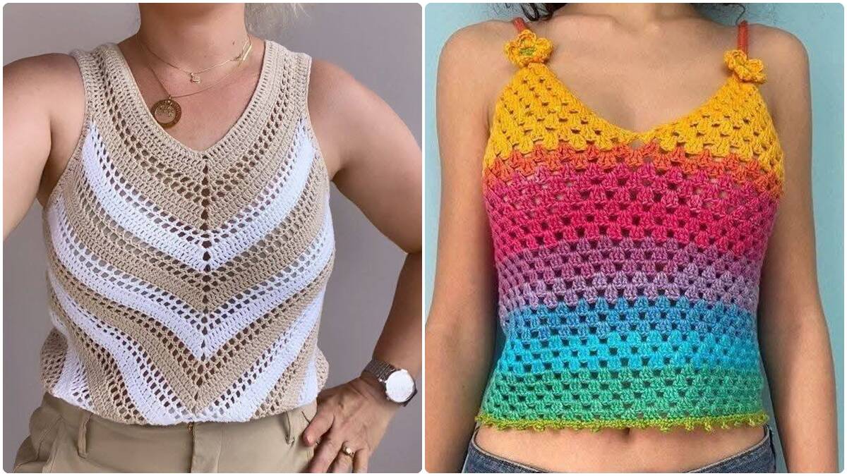 Tendência: As Regatas de Crochê Mais Elegantes e Estilosas para Arrasar!