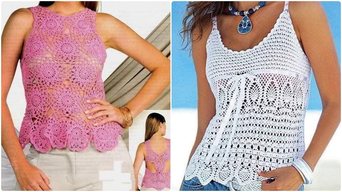 Veja 22 Regatas de Crochê: Modelos Lindos com Gráficos!