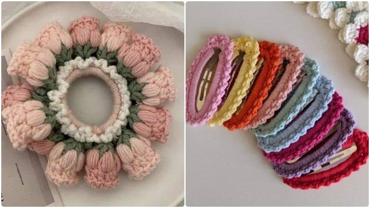 Scrunchies de Crochê: Acessórios Lindos e Fáceis de Fazer!