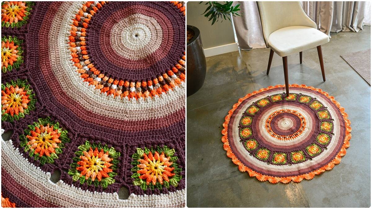 Tapete de Crochê Tijolo: Decoração com Padrões Lindos!