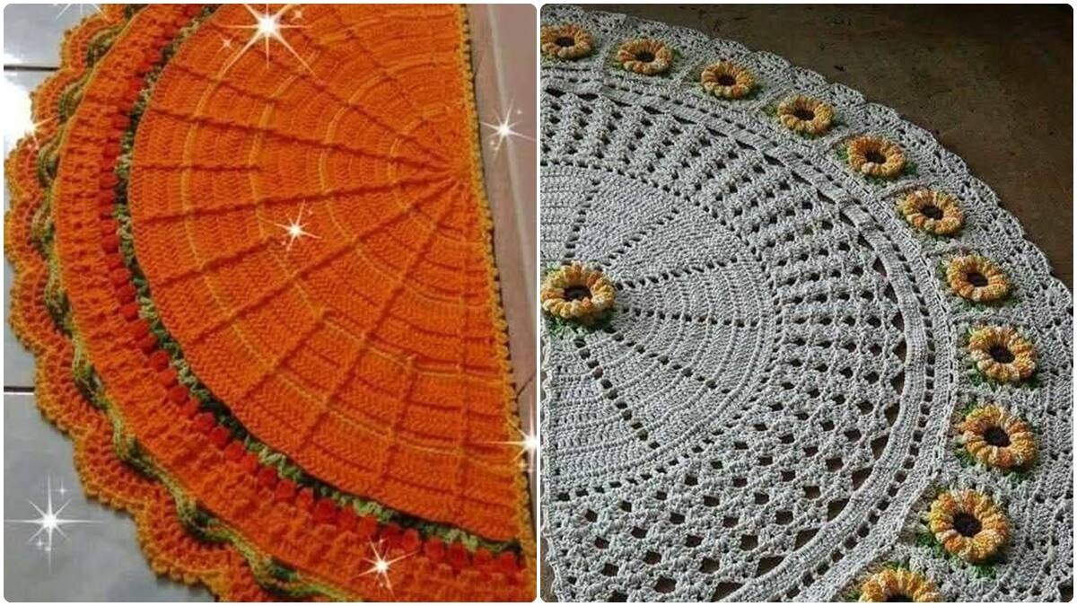 Explore os Tapetes de Crochê Meia Lua e Aprenda a Fazer o Seu!