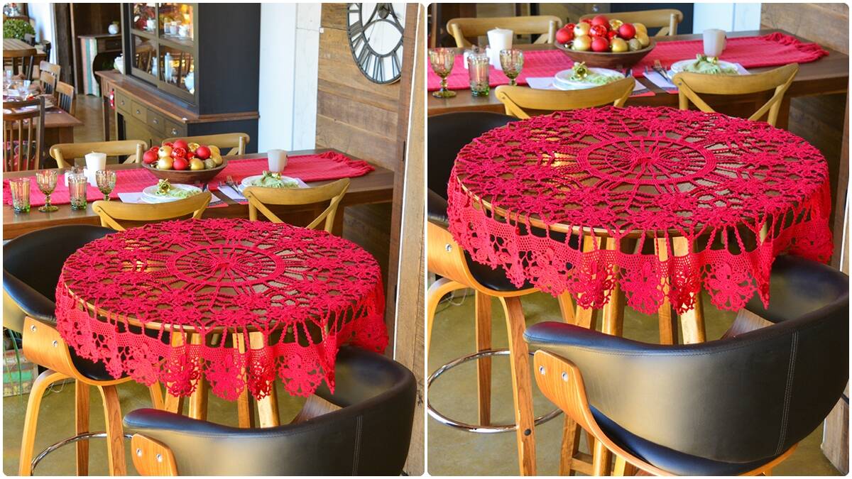 Toalha de Mesa em Crochê Brilhante: Guia Completo!