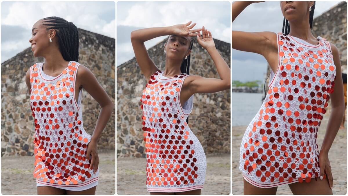 Vestido de Crochê Paetê: Um Projeto Único e Charmoso!