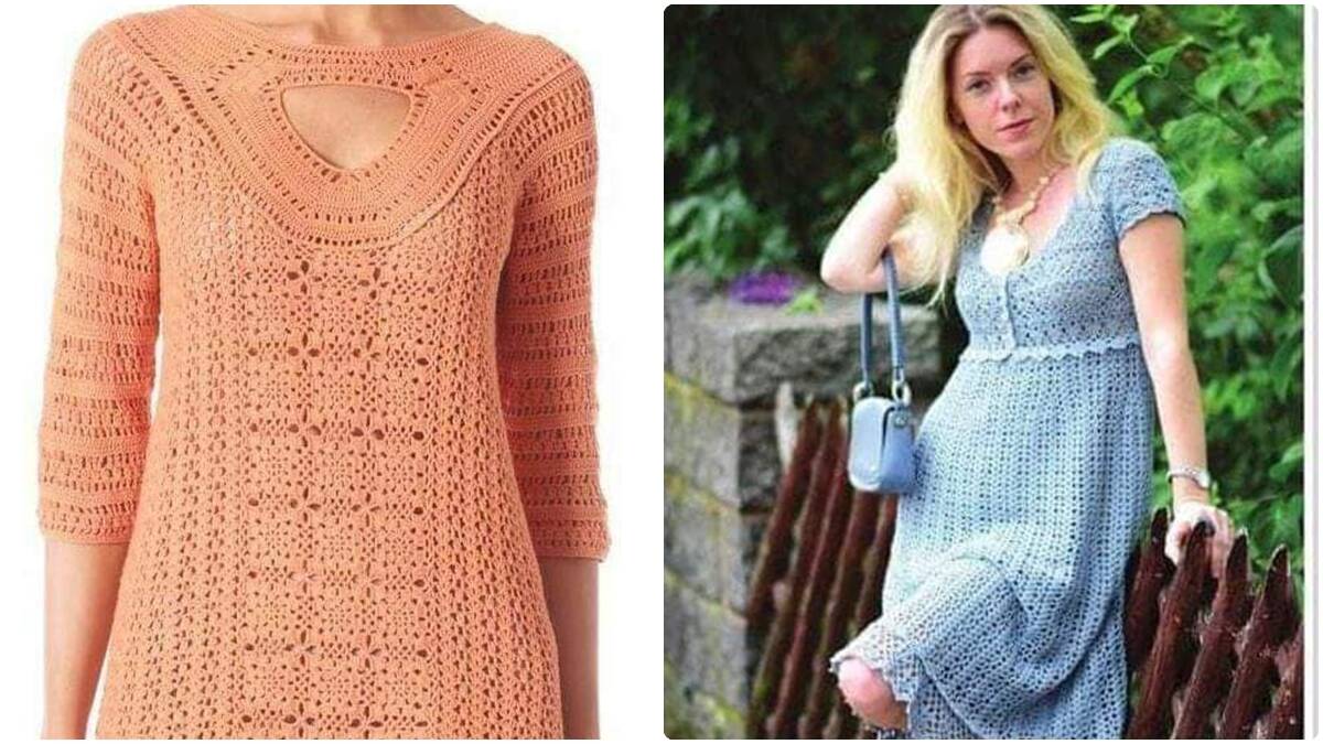 17 Vestidos de Crochê Lindíssimos: Moda Atual e Sustentável!