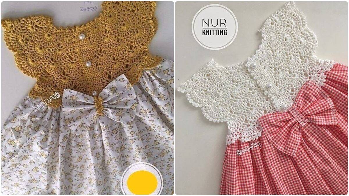 Inspire-se com Vestidinhos de Crochê Infantil e Veja Uma Vídeo Aula com Guia!
