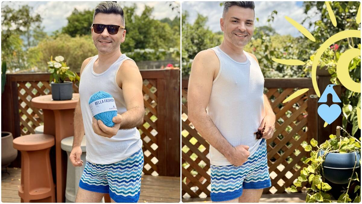 Bermuda de Crochê Marola: Peça Leve para o Verão!