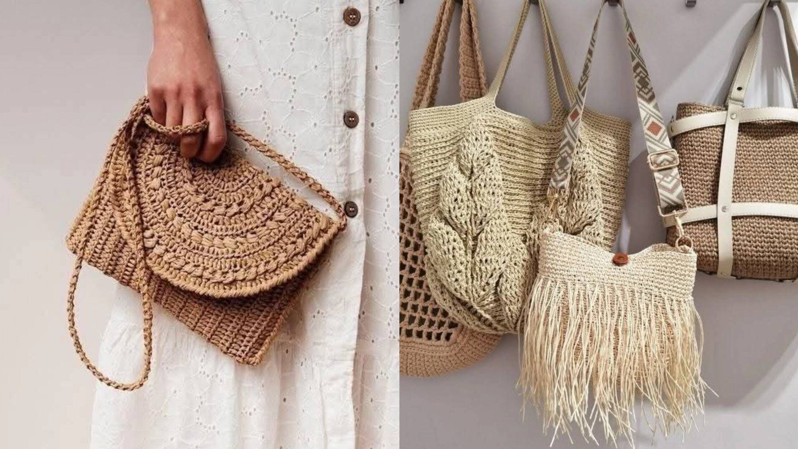 Bolsas Estilo Boho em Crochê: Tendência e Como Usar