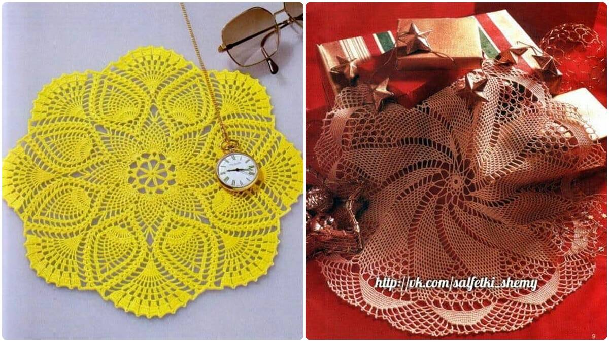 Encante-se com Centros de Mesa em Crochê com Gráficos Grátis!