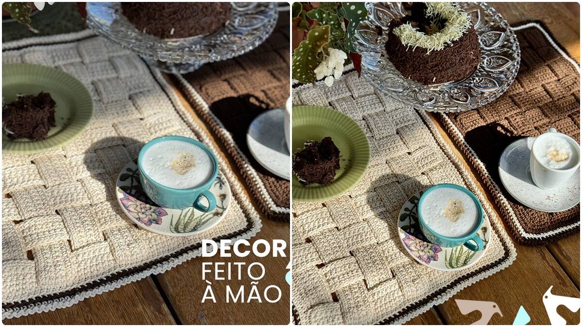 Jogo Americano em Crochê Tramas: Guia com Vídeo Aula!
