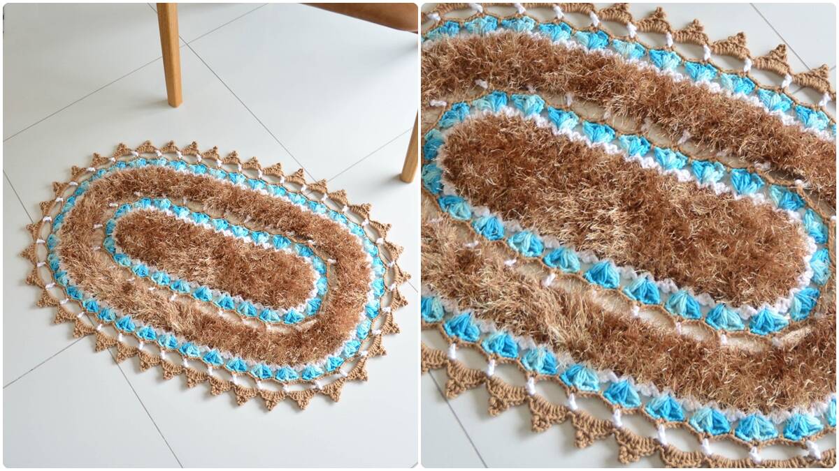 Tapete de Crochê Ninho: A Peça Perfeita para a Sua Decoração!