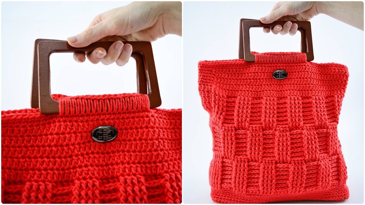 Bolsa de Crochê Chama: Uma Peça que Chama Atenção!
