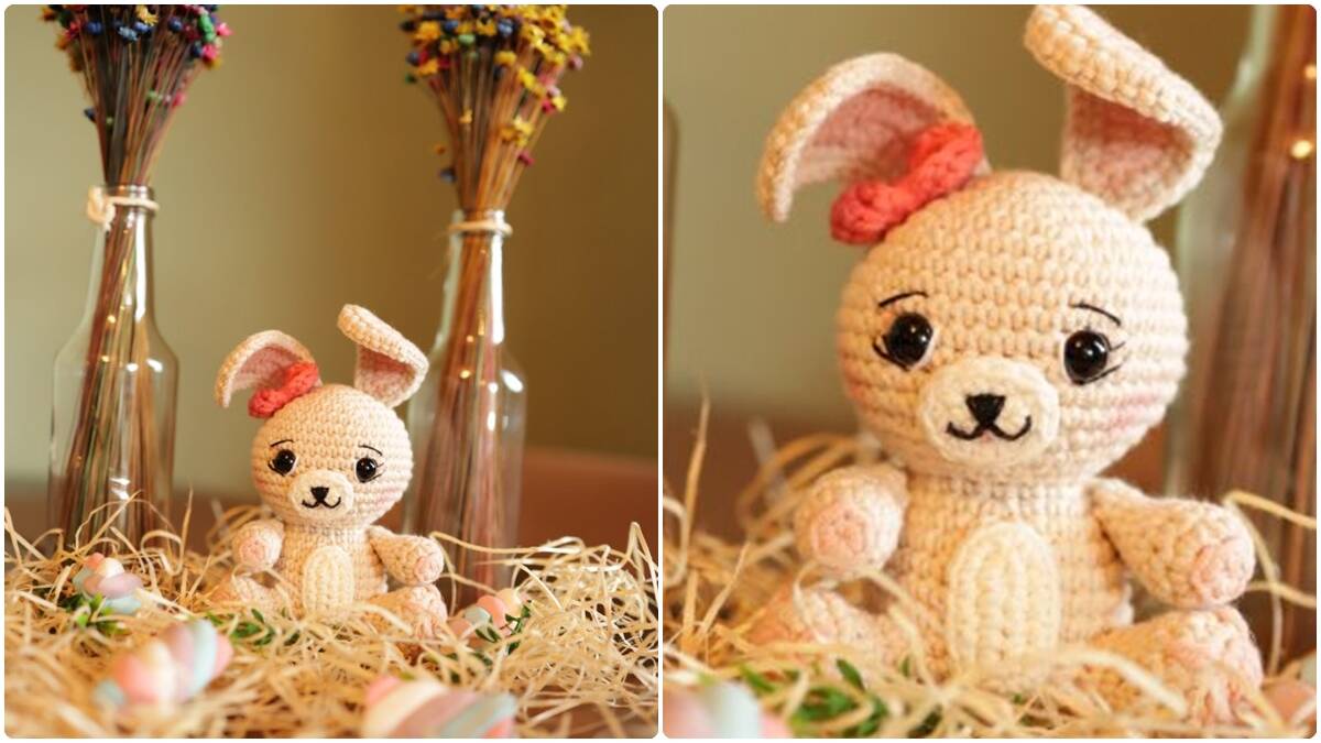 Amigurumi da Coelha Sofia: Presente e Decoração Fofa!