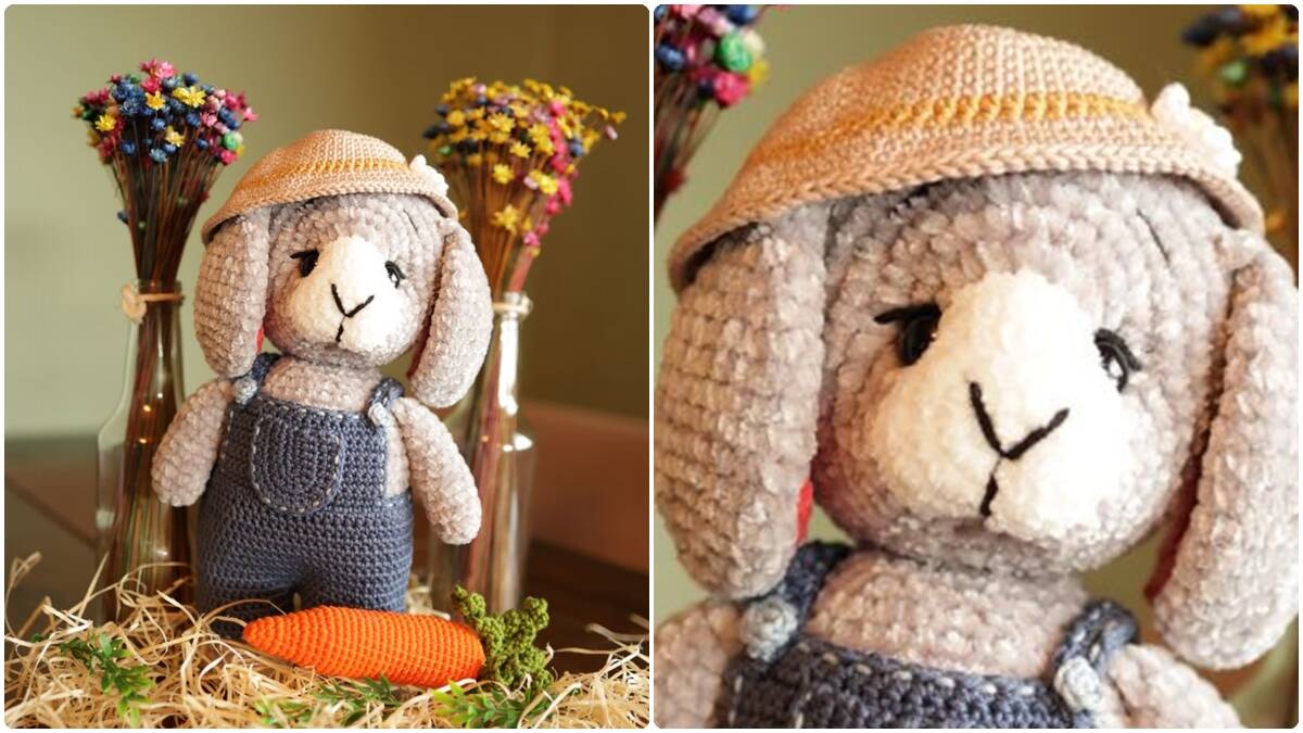 Amigurumi do Coelho José: Um Boneco Fofo para Decorar