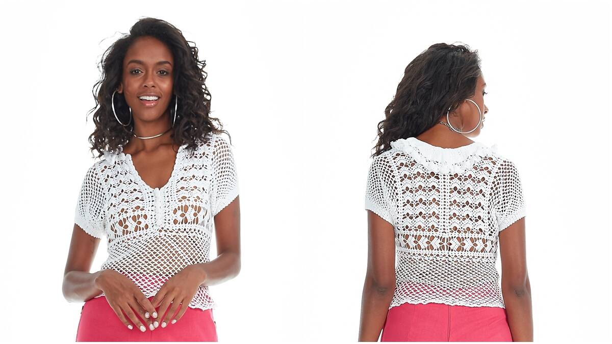 Blusa de Crochê Ana: Guia Completo com Passo a Passo!