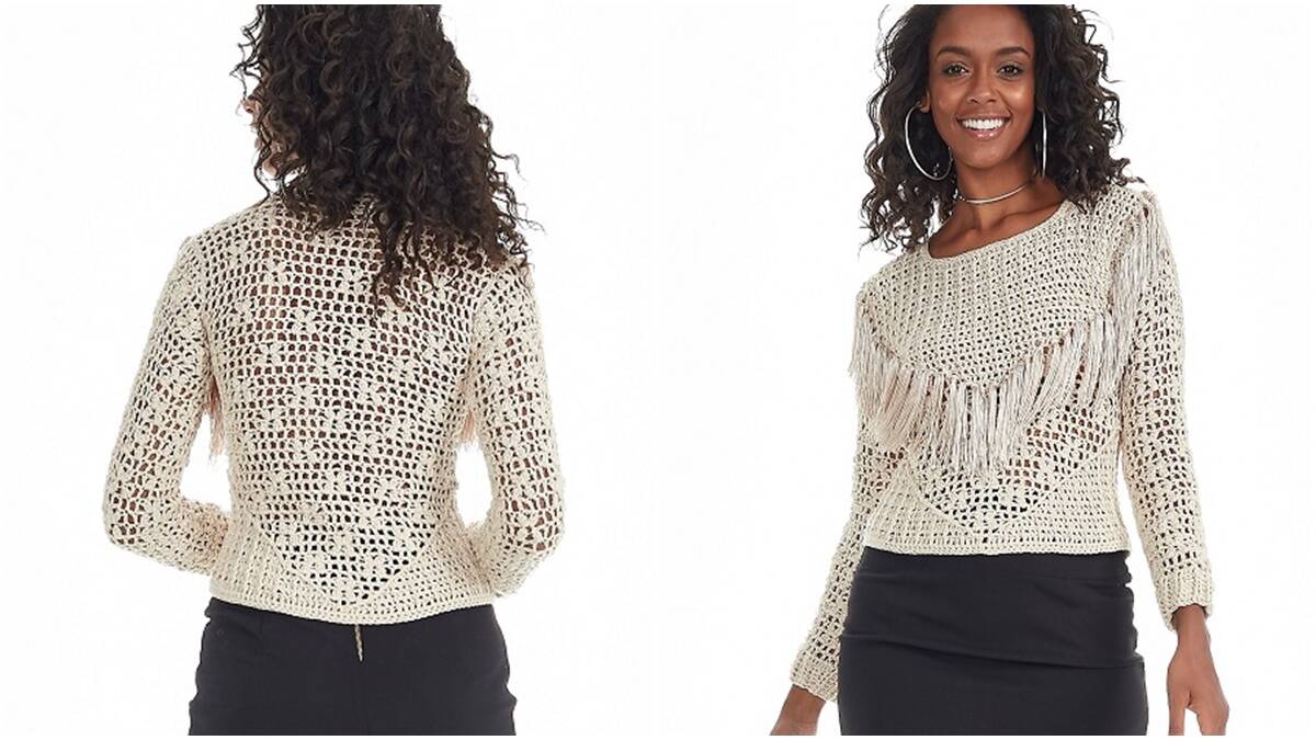 Blusa de Crochê Porcelana: Aprenda a Criar um Modelo Único!