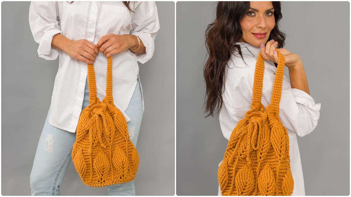 Bolsa de Crochê Âmbar: Uma Peça Linda para o Dia a Dia!