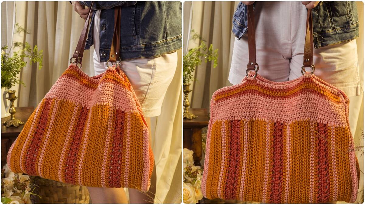 Bolsa de Crochê Bronze: Como Fazer um Modelo Lindo