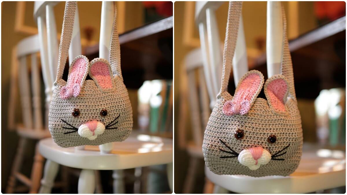 Bolsa de Crochê Coelha: Um Presente Fofo para Alguém Especial!