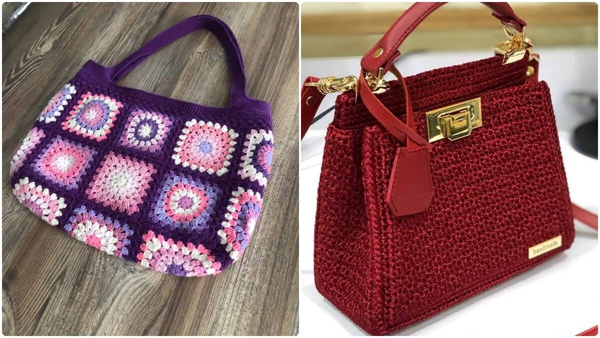 25 Bolsas de Crochê Incríveis para Inspirar Seu Estilo: Peças Elegantes e Cheias de Charme!
