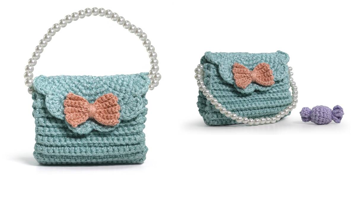 Bolsinha de Crochê Amelie: Um Modelo Fofo e Charmoso!