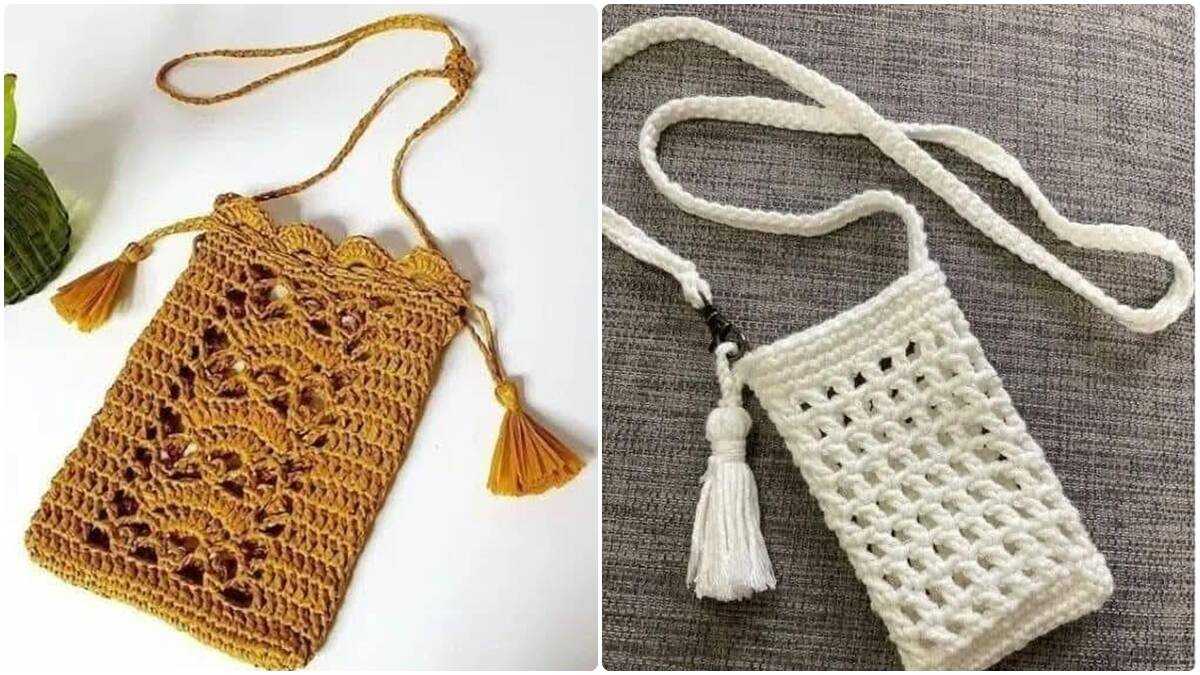 Crie Lindas Bolsinhas de Crochê: Modelos Fofos e Cheios de Charme!
