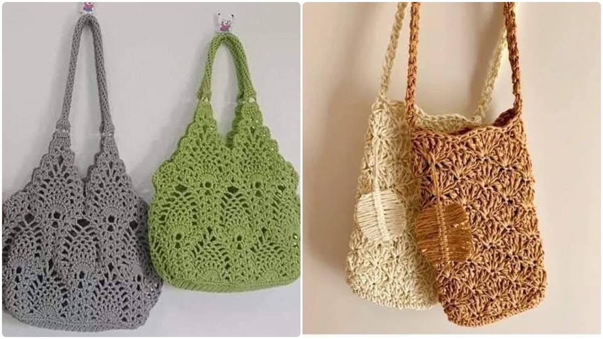 Crie as Mais Lindas Bolsinhas de Crochê com Gráficos Grátis!