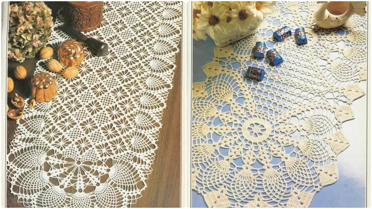Caminhos de Mesa em Crochê com Gráficos: Decoração com Elegância!