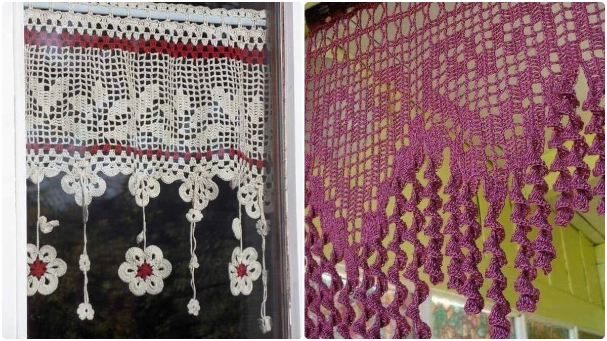 Veja 15 Lindas Cortinas de Crochê para a Decoração da Sua Casa!