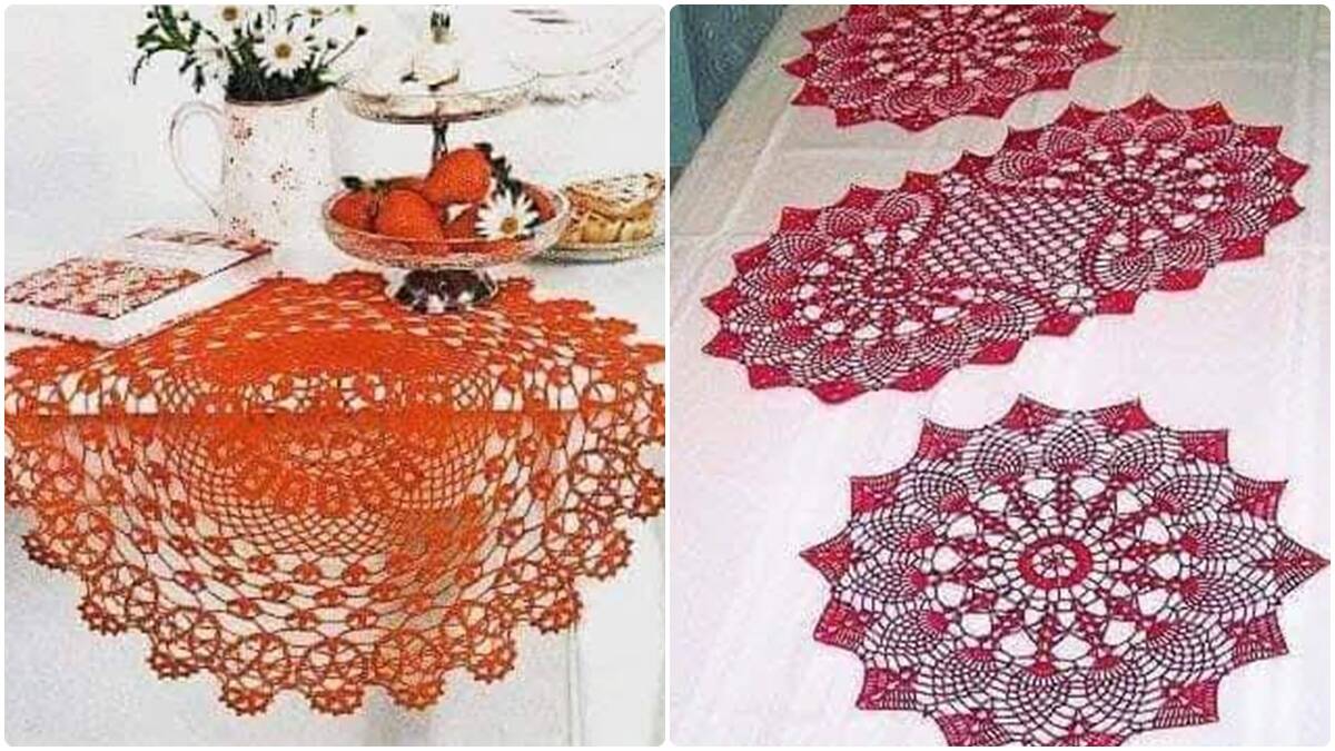Sousplats e Centrinhos de Mesa em Crochê: Charme e Elegância na Decoração