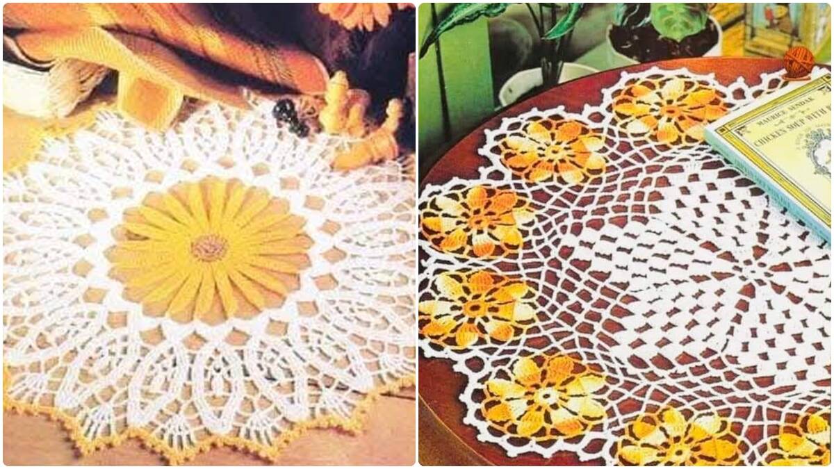 Toalhas de Mesa em Crochê: Beleza e Charme na Decoração com Dicas e Gráficos!