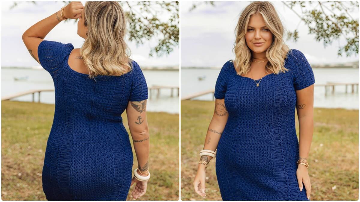 Vestido de Crochê Jéssica: Faça um Modelo Elegante e Charmoso!