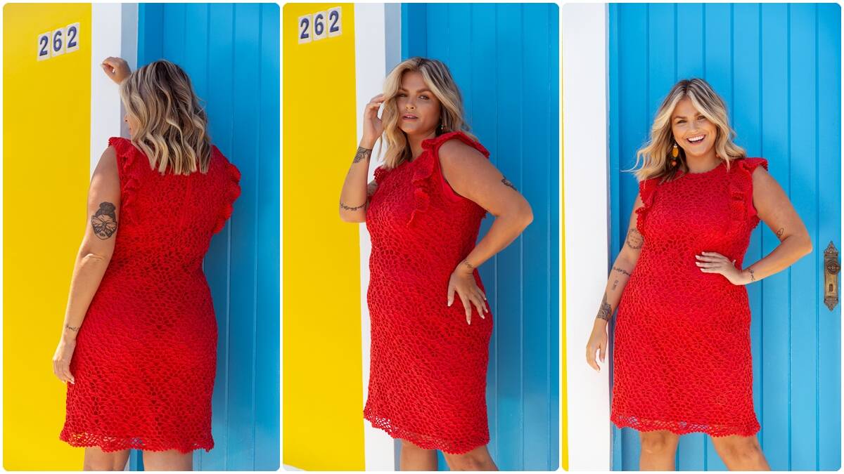 Vestido de Crochê Primavera: Modelo Charmoso que Encanta!