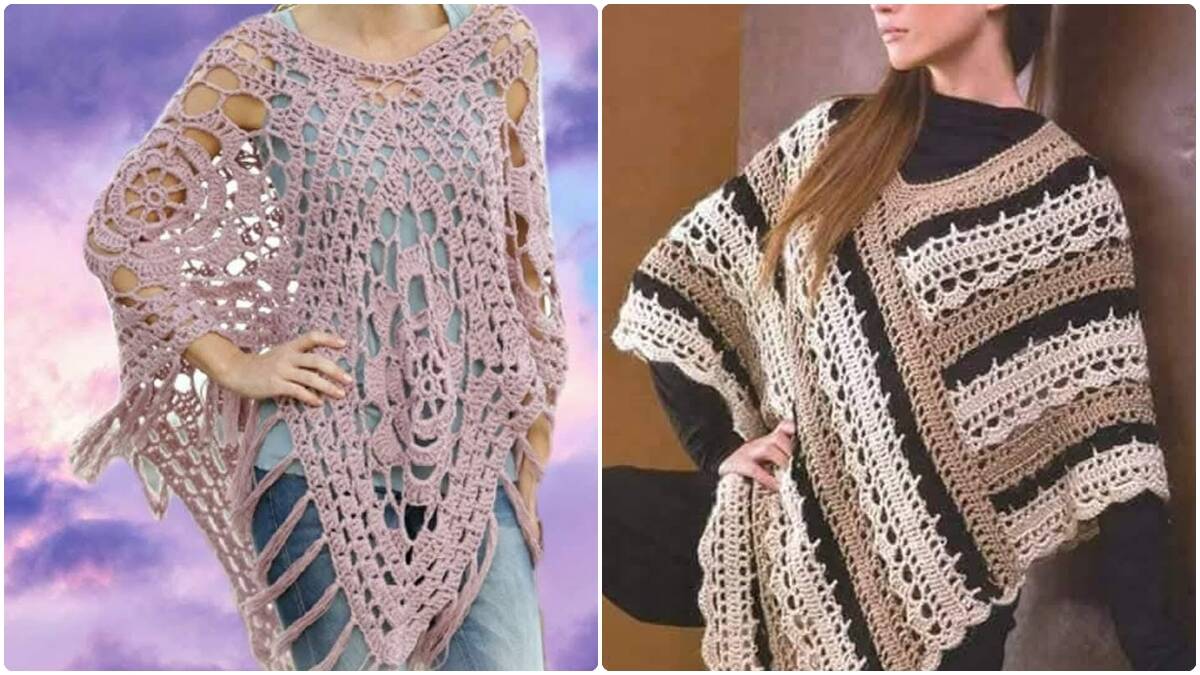 Xales de Crochê Lindíssimos: Reviva a Moda Vintage com Peças Estilosas!