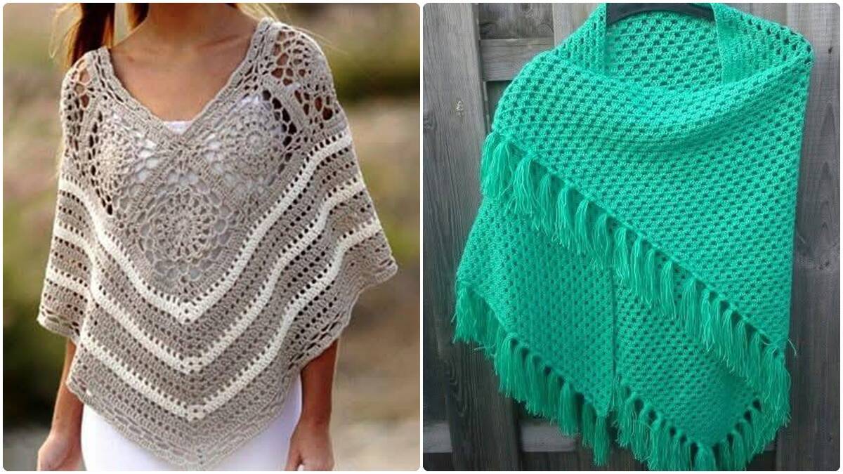 Aprenda a Criar Xales de Crochê que Adicionam Charme e Estilo ao Look!