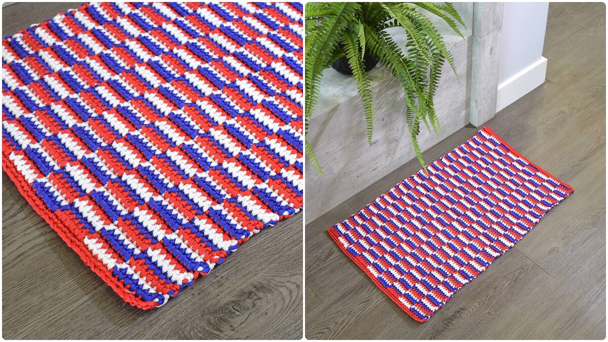 Tapete de Crochê Náutico: Modelo Lindo e Fácil de Fazer!