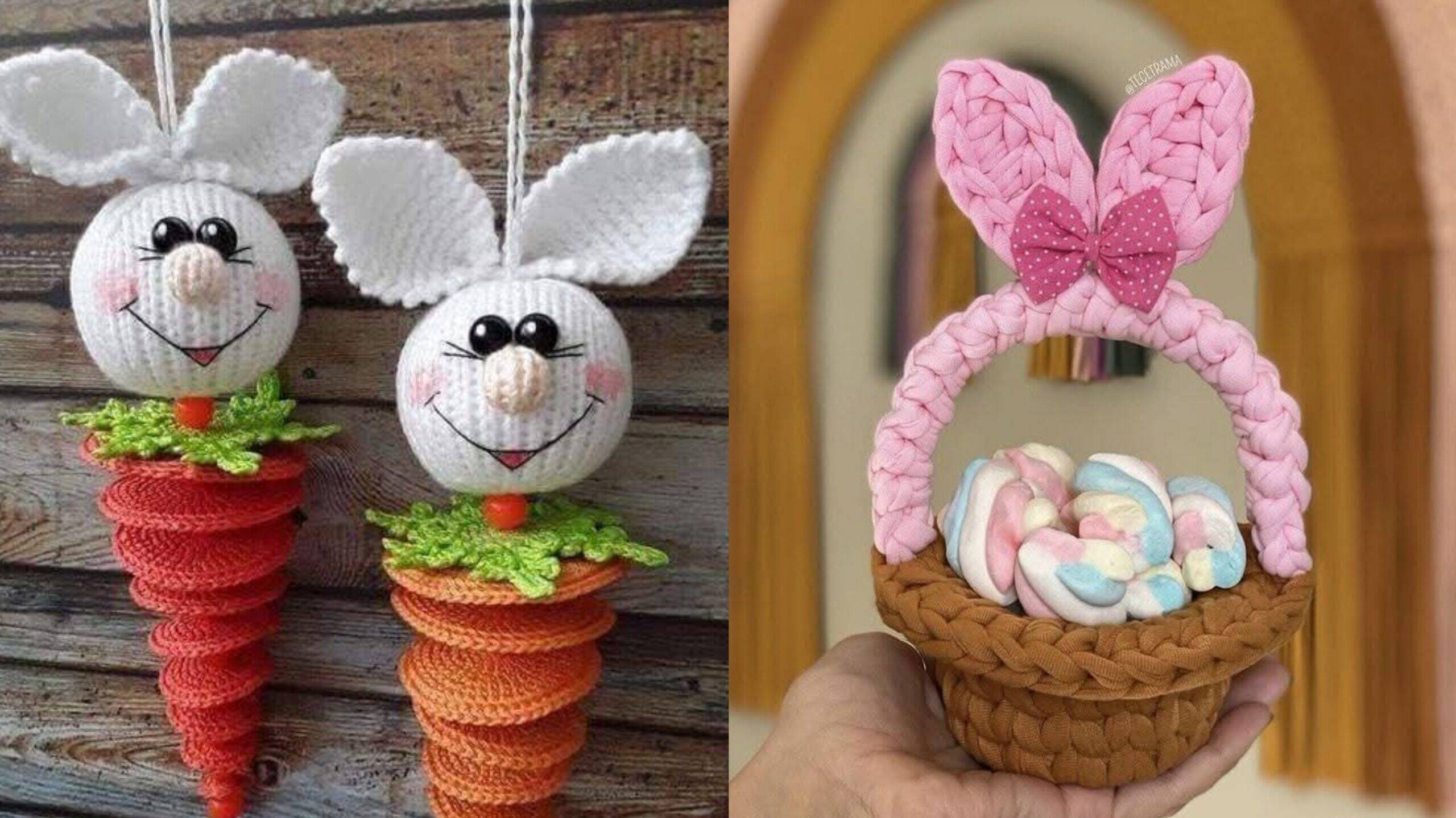 Páscoa em Crochê: Ideias Criativas para Decorar e Presentear